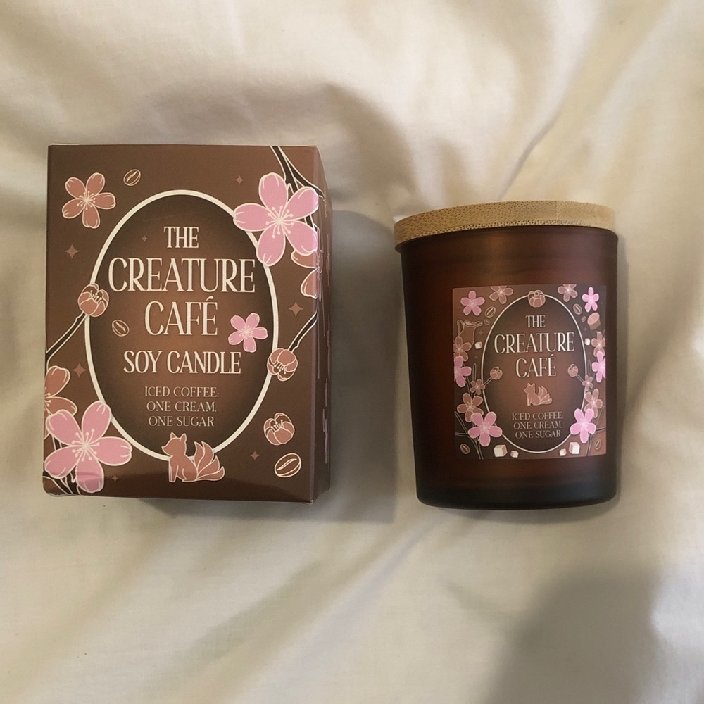 Ice coffee soy candle